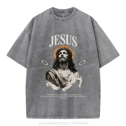 Jesus Christian Washed T-Shirt