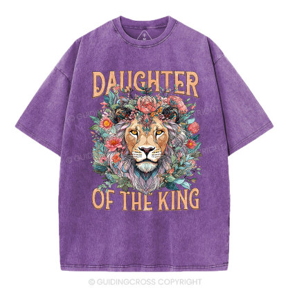 Daughter Of The King Christian Washed T-Shirt