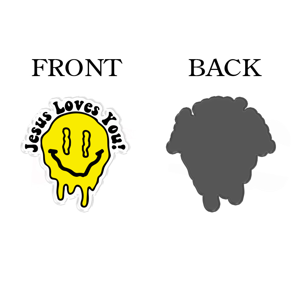 Jesus Loves You Acrylic Refrigerator Magnets