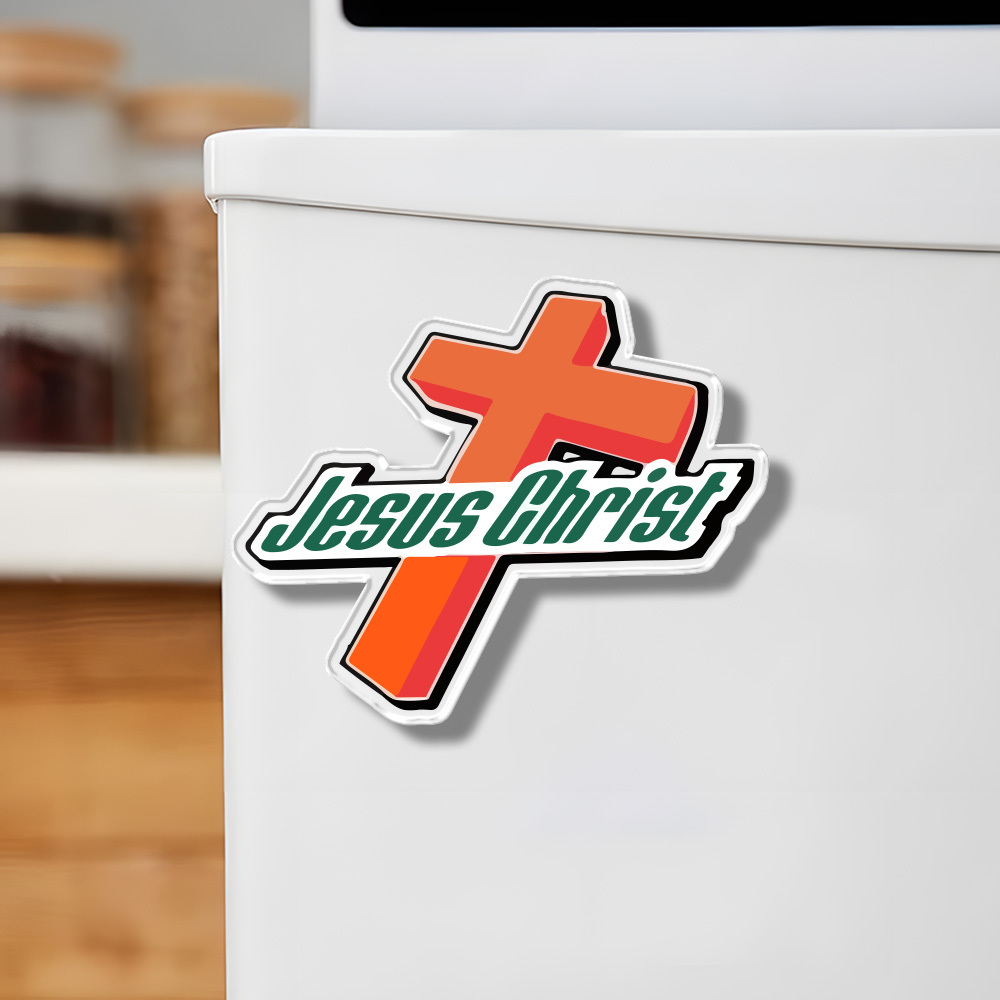 Jesus Christ Acrylic Refrigerator Magnets