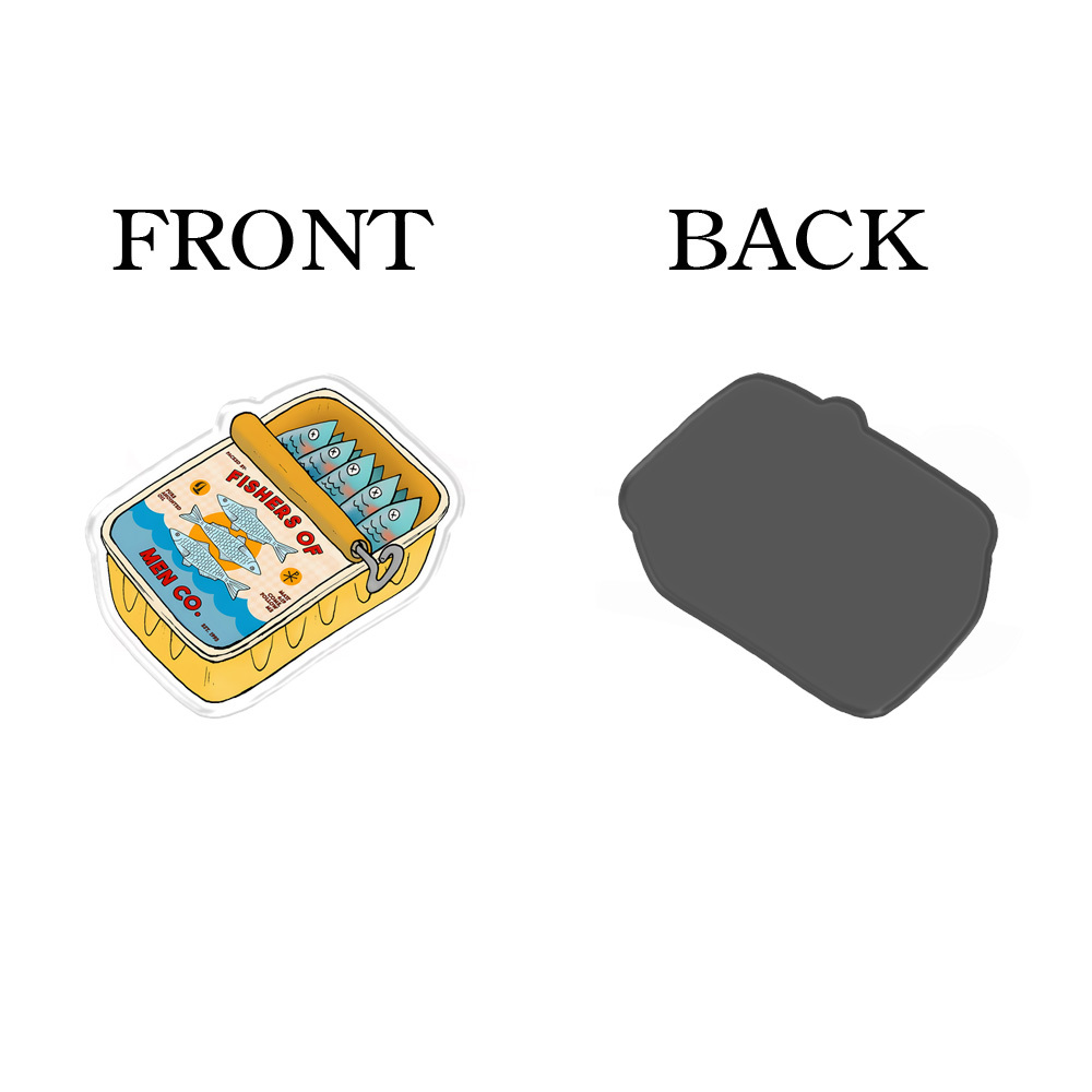 Fishers Acrylic Refrigerator Magnets