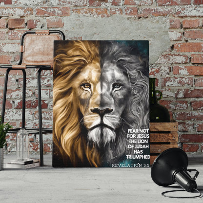  Fear Not For Jesus Christian Canvas Wall Art