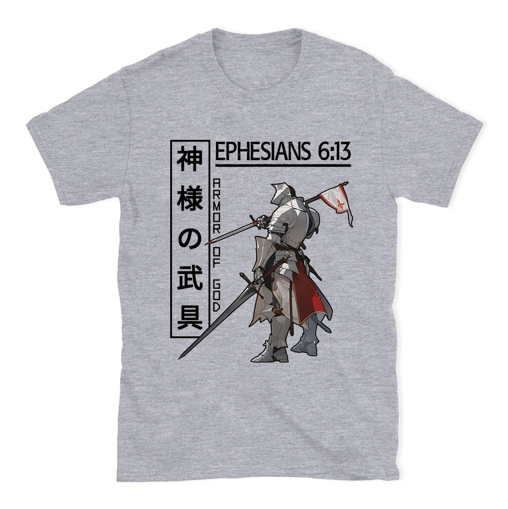 Armor Of God Anime Christian T-Shirt
