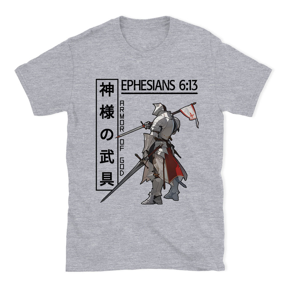 Armor Of God Anime Christian T-Shirt