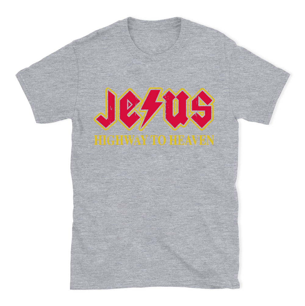 Jesus Highway To Heaven Christian T-Shirt