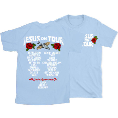 Jesus On Tour Christian T-Shirt