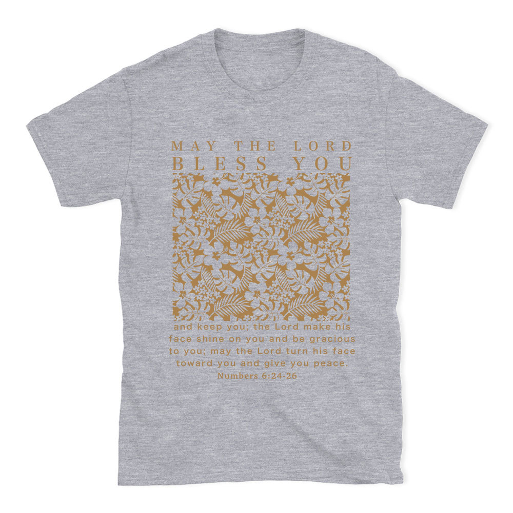 May The Lord Blessed You Chrsitian T-Shirt