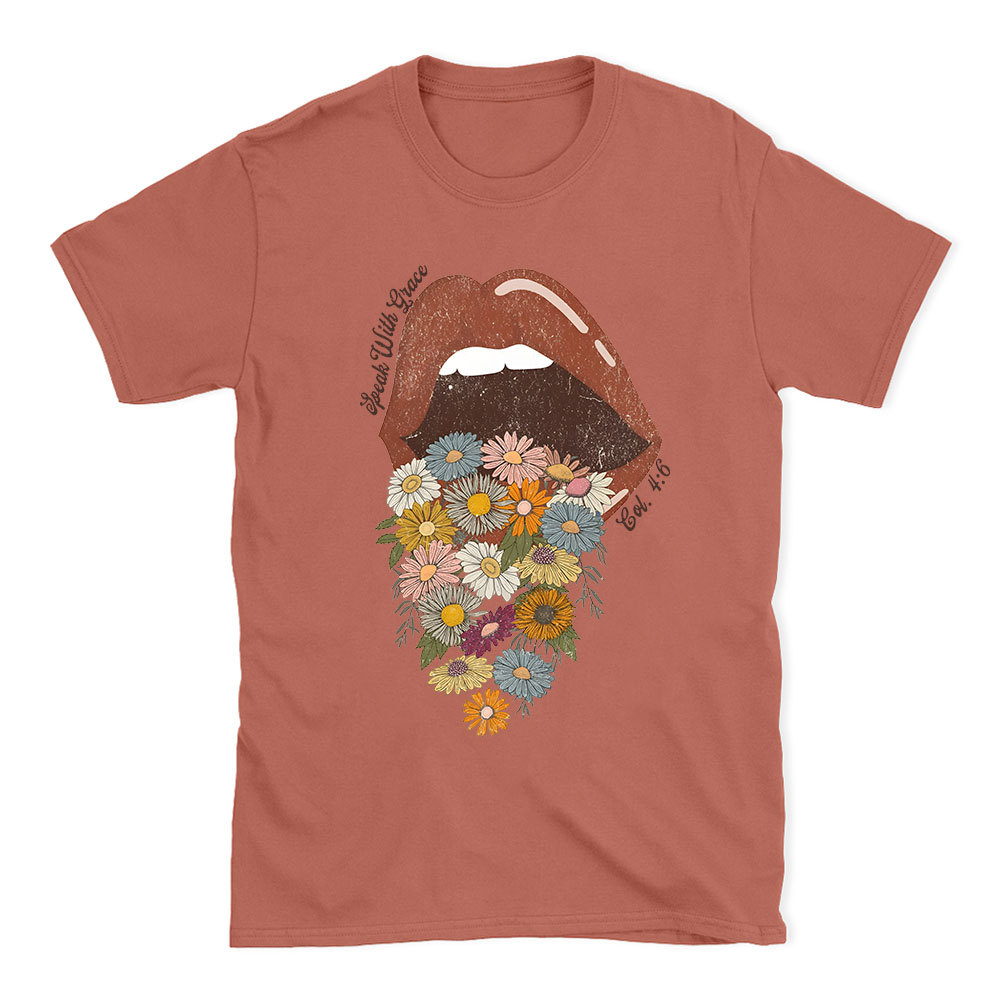 Speak With Grace Christian T-Shirt