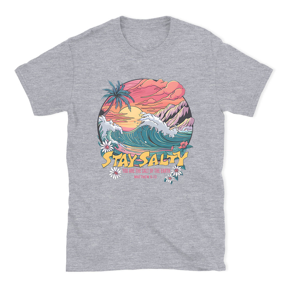 Stay Salty Christian T-Shirt