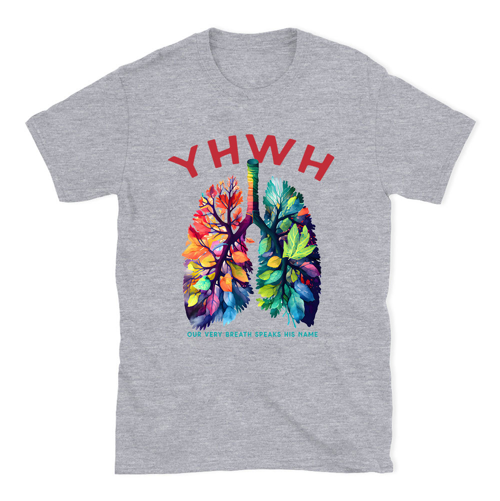 YHWH Leaf Christian T-Shirt