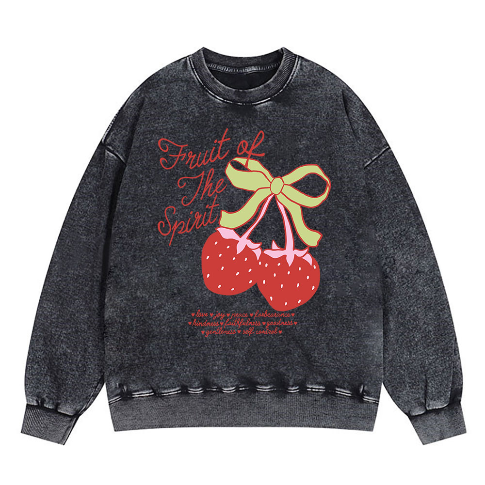 Give Thanks To The Lord For He Is Good Christian Washed Sweatshirt Sale - GuidingCross