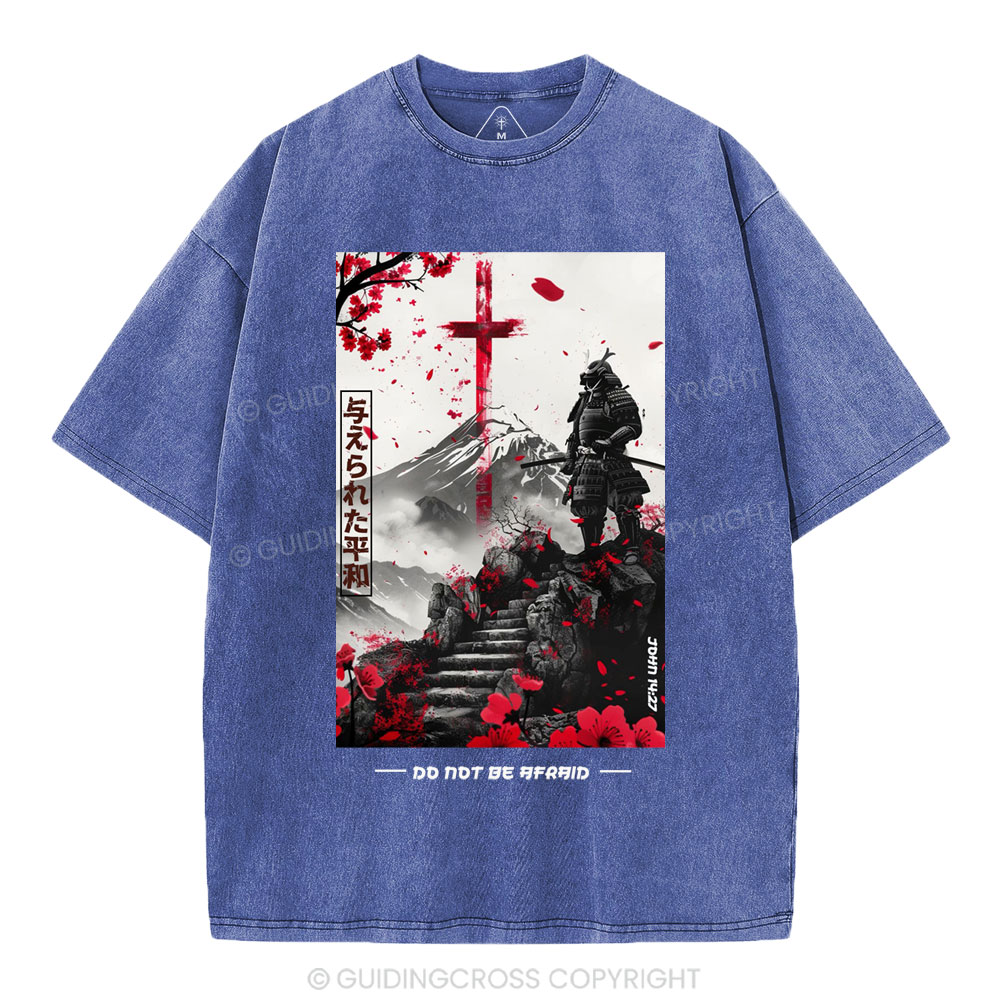 Peace Chirstian Washed T-Shirt