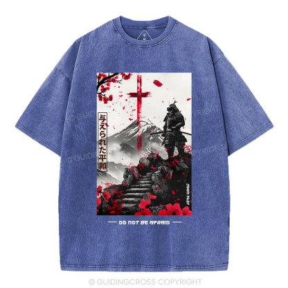 Peace Chirstian Washed T-Shirt