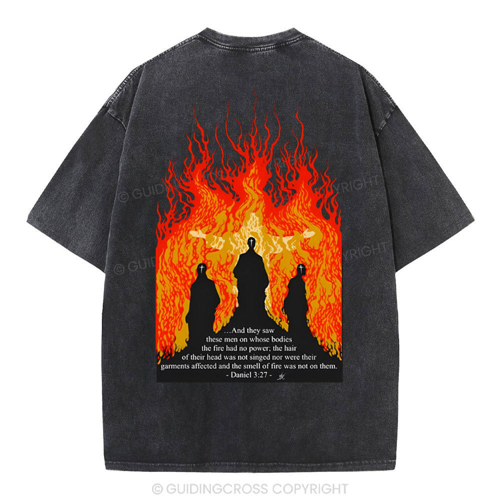 And They Saw Christian Washed T-Shirt