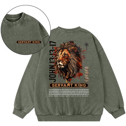 Servant King Christian Washed Sweatshirt