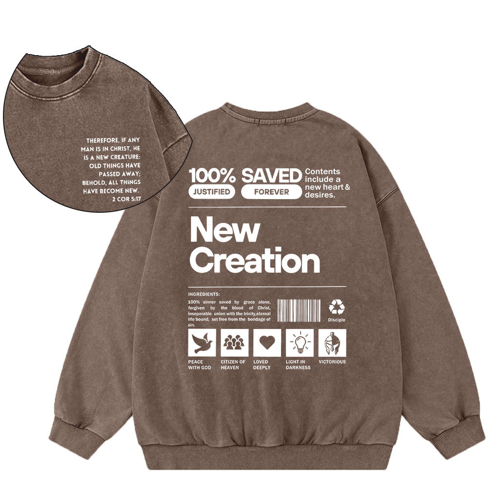 God Gives His Toughest Battles To His Silliest Goose Christian Washed Sweatshirt Sale - GuidingCross