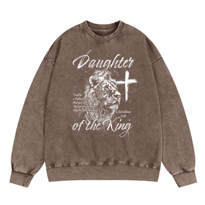 Daughter Of King Christian Washed Sweatshirt