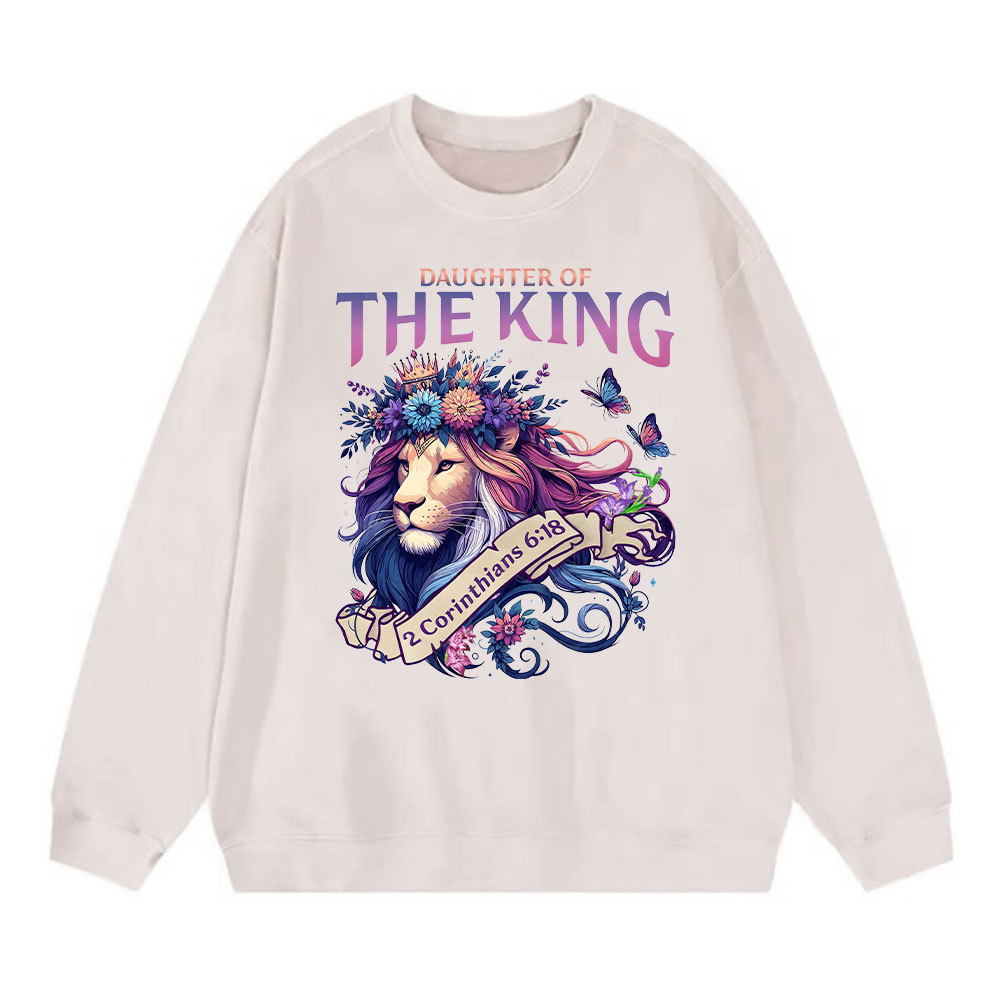 God Gives His Toughest Battles To His Silliest Goose Christian Washed Sweatshirt Sale - GuidingCross