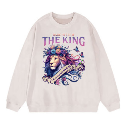Daughter Of The King Christian Washed Sweatshirt