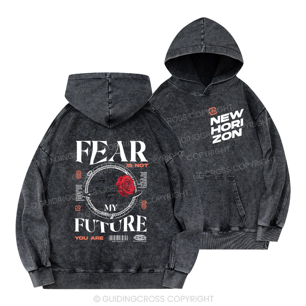 Fear Future Christian Washed Hoodie 