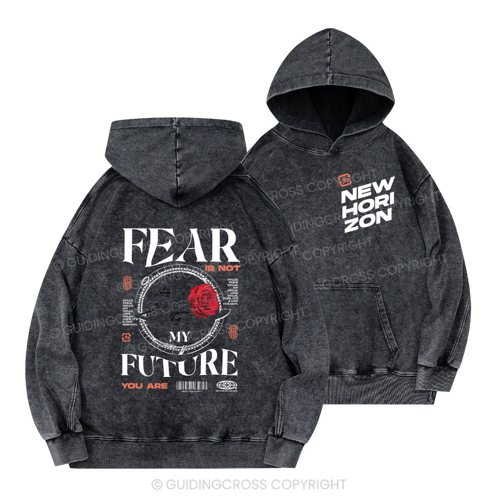 Fear Future Christian Washed Hoodie 