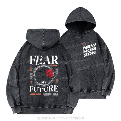Fear Future Christian Washed Hoodie 