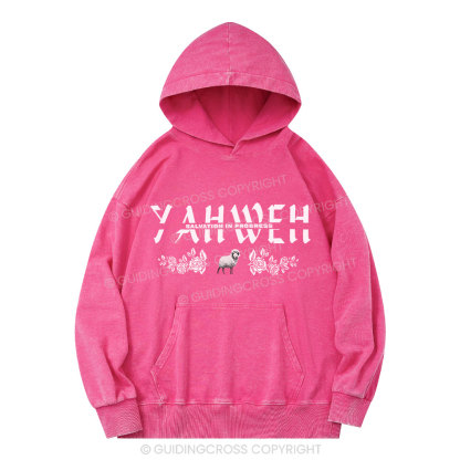 YAHWEH Christian Washed Hoodie 