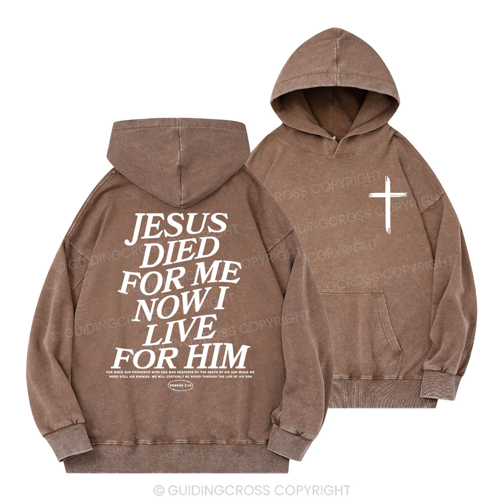 Live For Christ He Died For You Hoodie Christian Sweatshirt Live For Christ He Died For You Hoodie Christian Sweatshirt