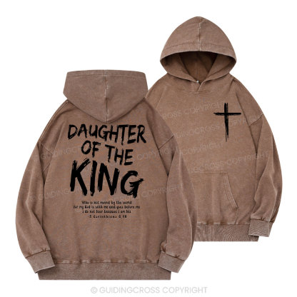 Daughter Of The King Christian Washed Hoodie