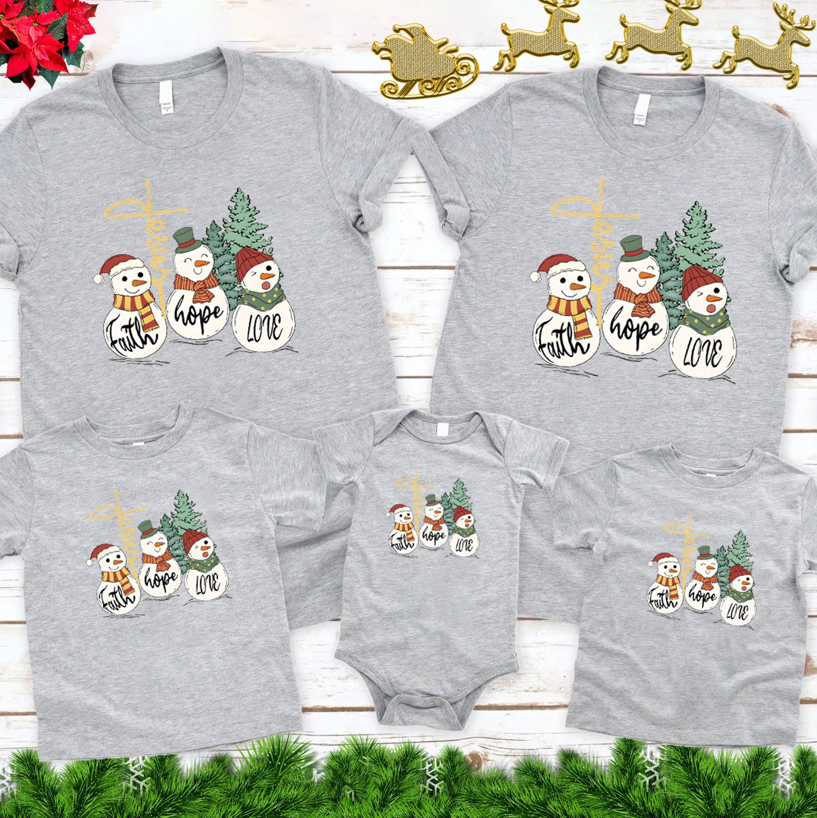A Thrill Of Hope The Weary World Rejoice Christmas Family Matching Shirts Sale - GuidingCross