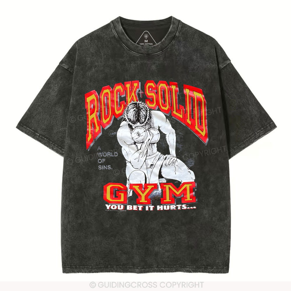 Rock Solid Christian Washed T-Shirt