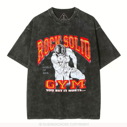 Rock Solid Christian Washed T-Shirt