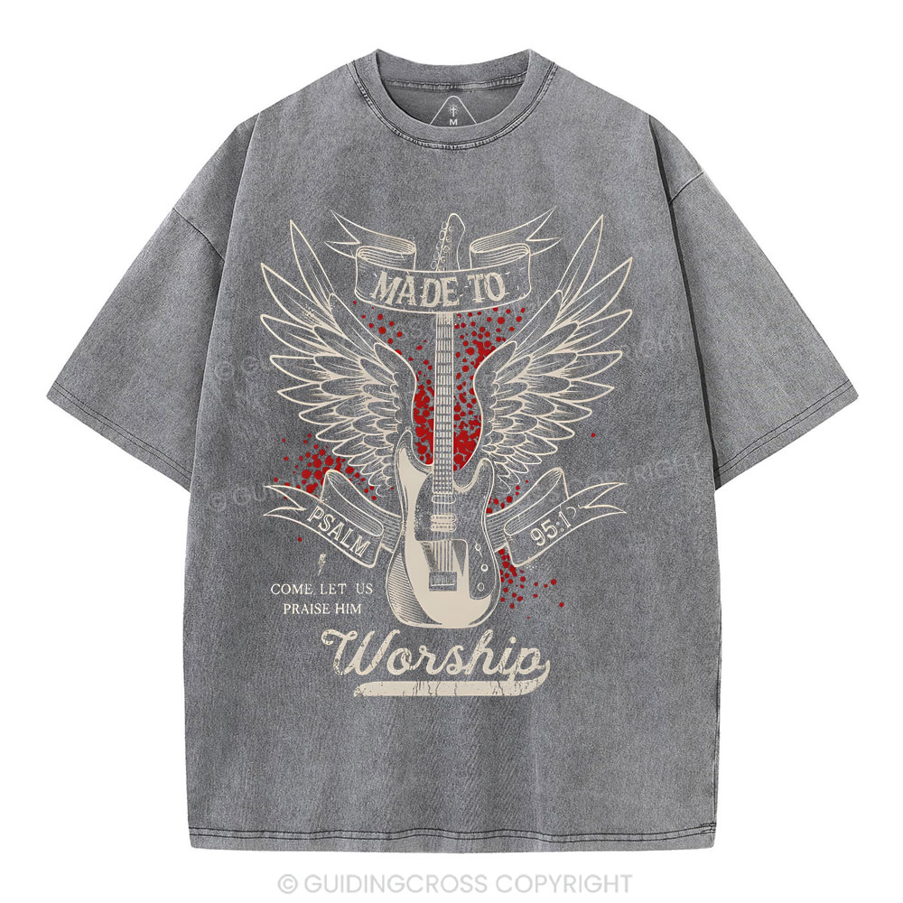 sample washed T-Shirt Sale - GuidingCross