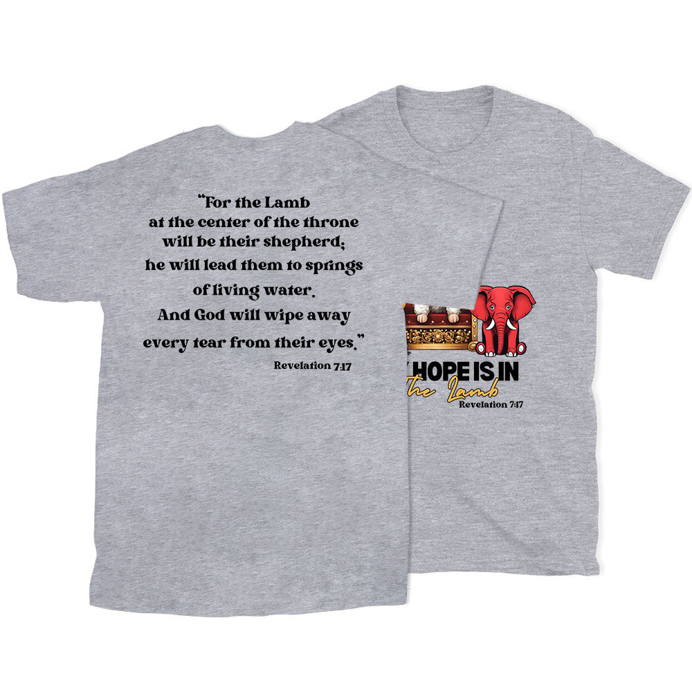 My Hope Is In The Lamb Christian T-Shirt