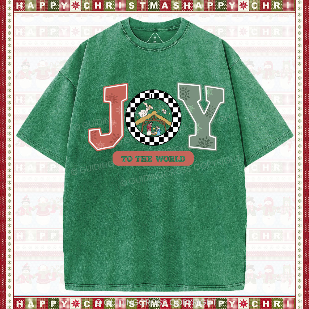 Joy Christian  Washed T-Shirt