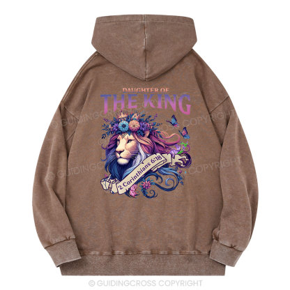 Daughter Of The King Christian Washed Hoodie