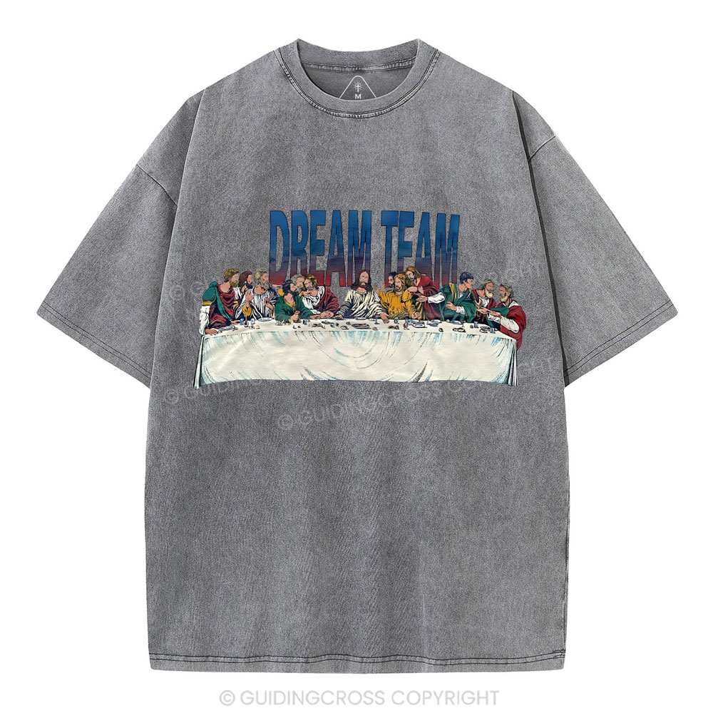 Dream Team Christian Washed T-Shirt