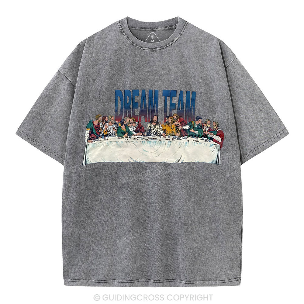 Dream Team Christian Washed T-Shirt