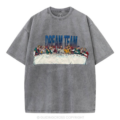 Dream Team Christian Washed T-Shirt