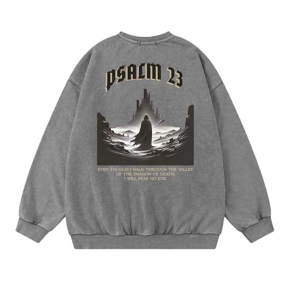 Psalm Christian Washed Sweatshirt