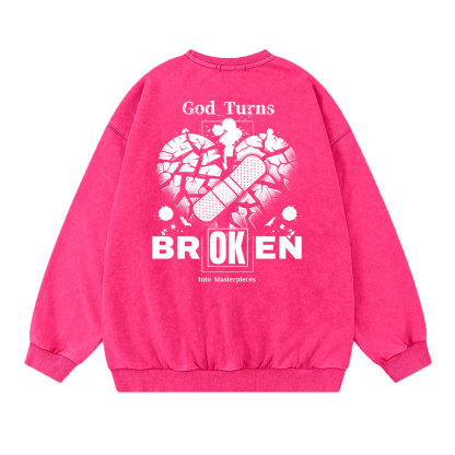 Broken Christian Washed Sweatshirt
