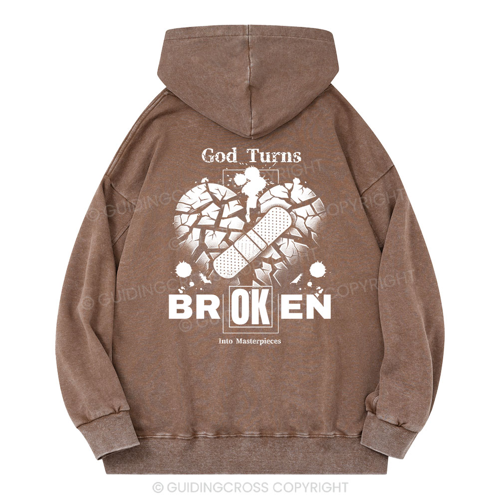 Broken Christian Washed Hoodie