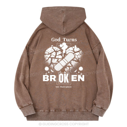 Broken Christian Washed Hoodie