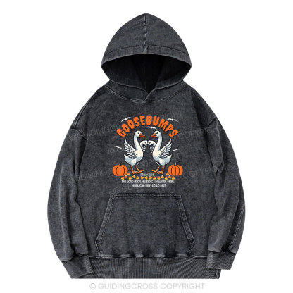 Goosebumps Christian Washed Hoodie