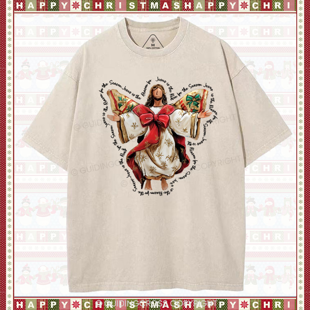 Jesus Is The Reason For Christian Washed T-Shirt