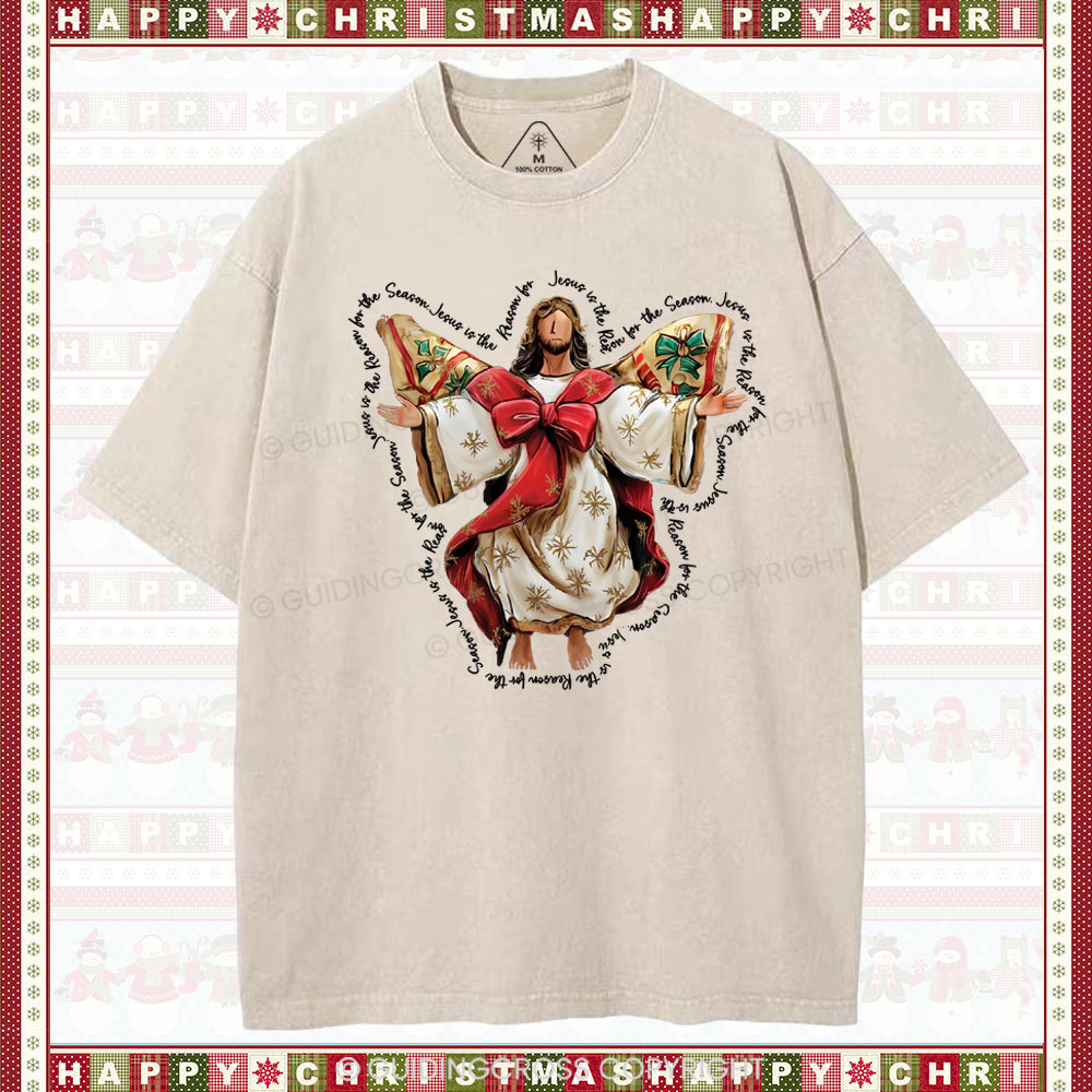 Jesus Is The Reason For Christian Washed T-Shirt