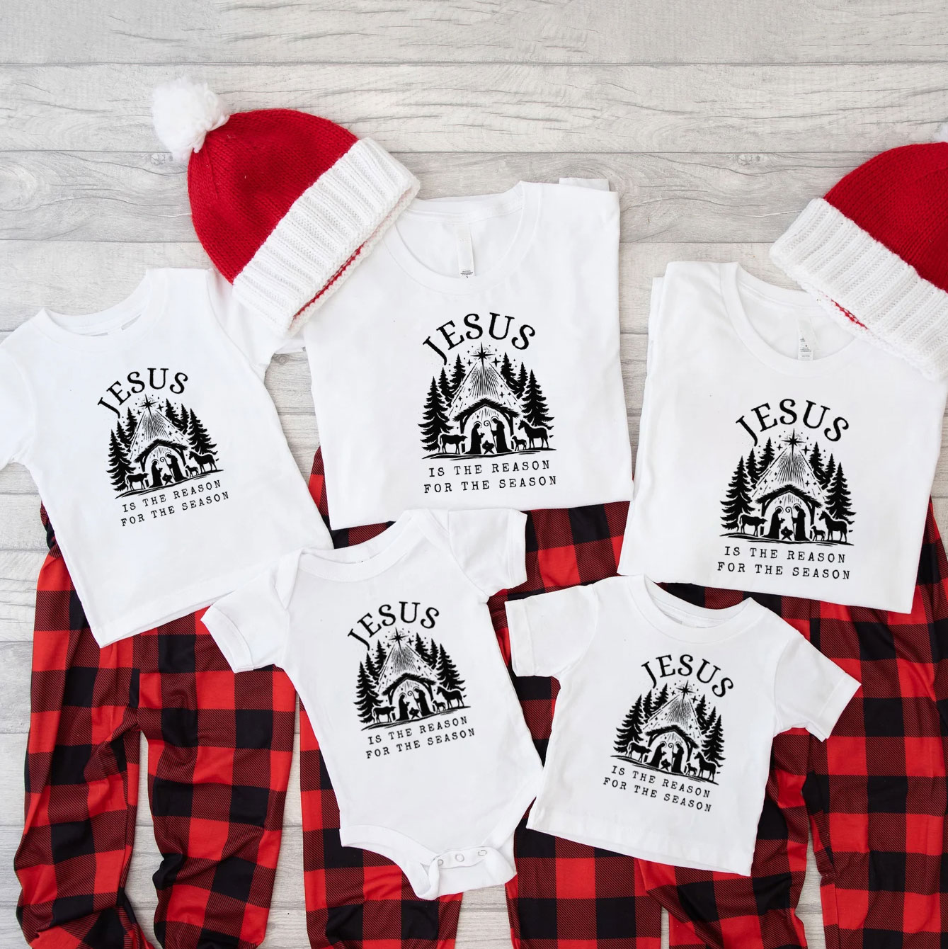 A Thrill Of Hope The Weary World Rejoice Christmas Family Matching Shirts Sale - GuidingCross