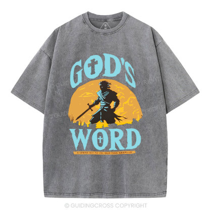 God's Word  Christian WashedT-Shirt