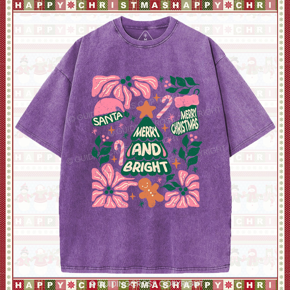 Be The Light Christian Washed T-Shirt