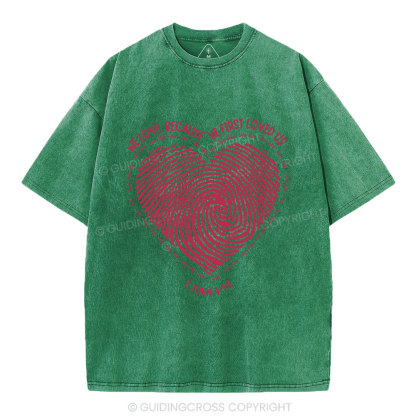 We love Christian Washed T-Shirt